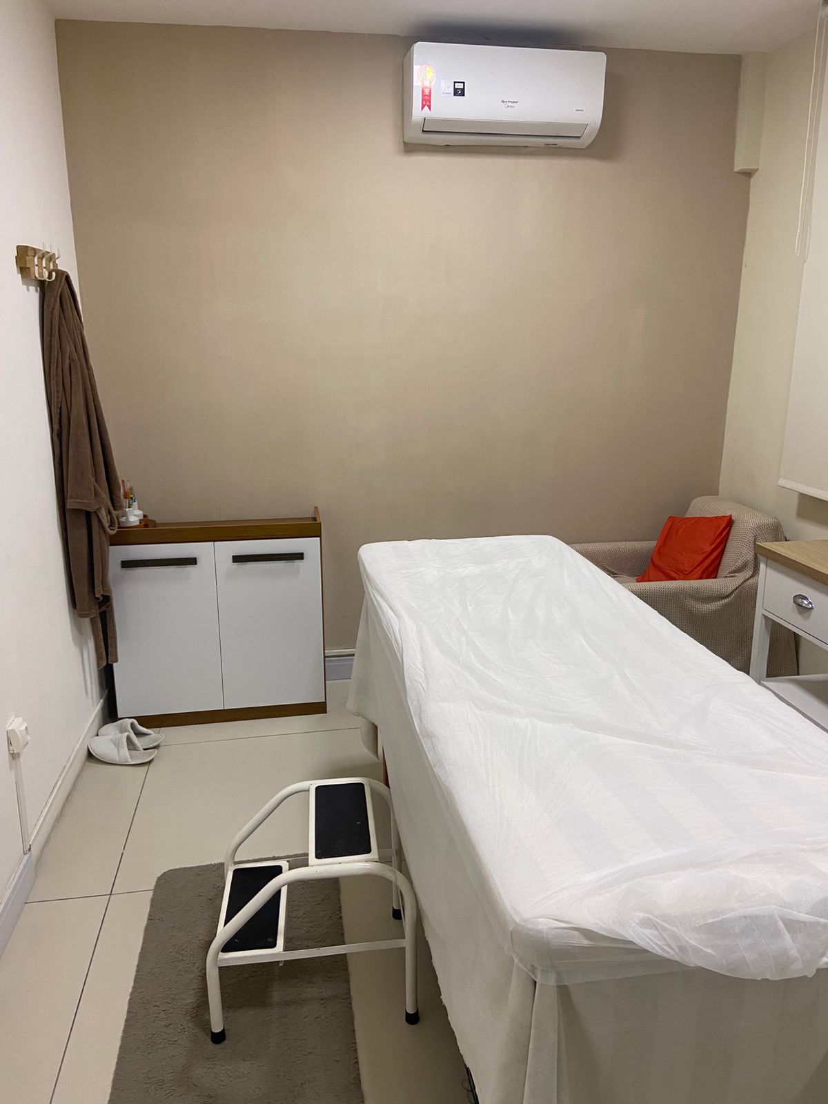 Sala privativa para terapias